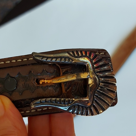 Leather Western Belt - Picture 11 of 17